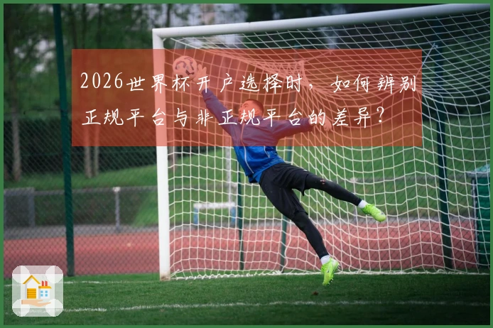 2026世界杯开户选择时，如何辨别正规平台与非正规平台的差异？
